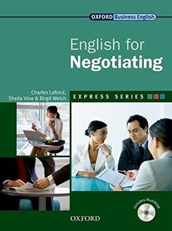 English for Negotiating includes a Multirom front cover